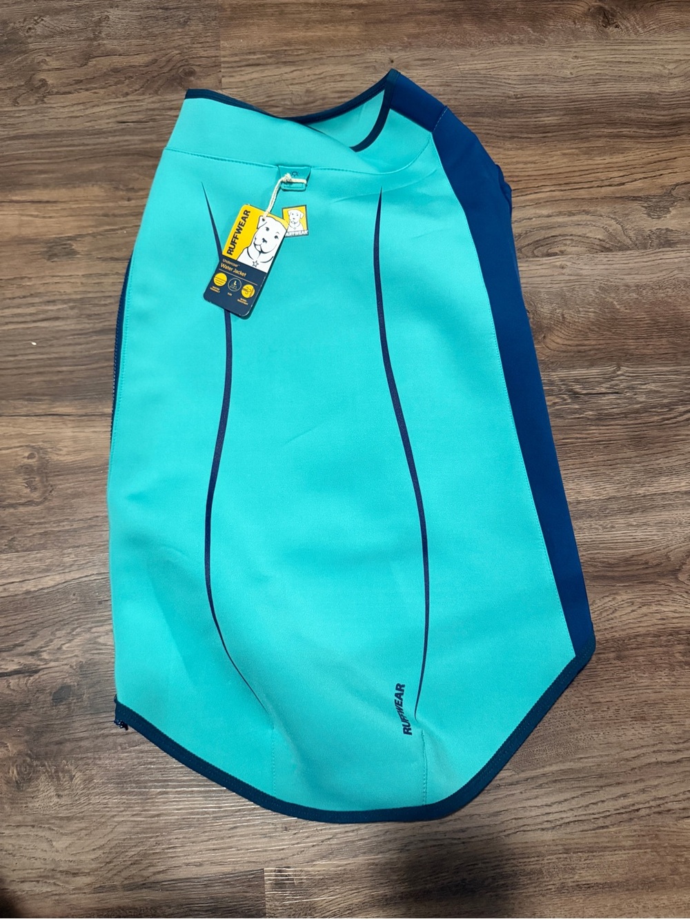 Ruffwear Undercoat Dog Water Jacket, Aurora Teal, Large